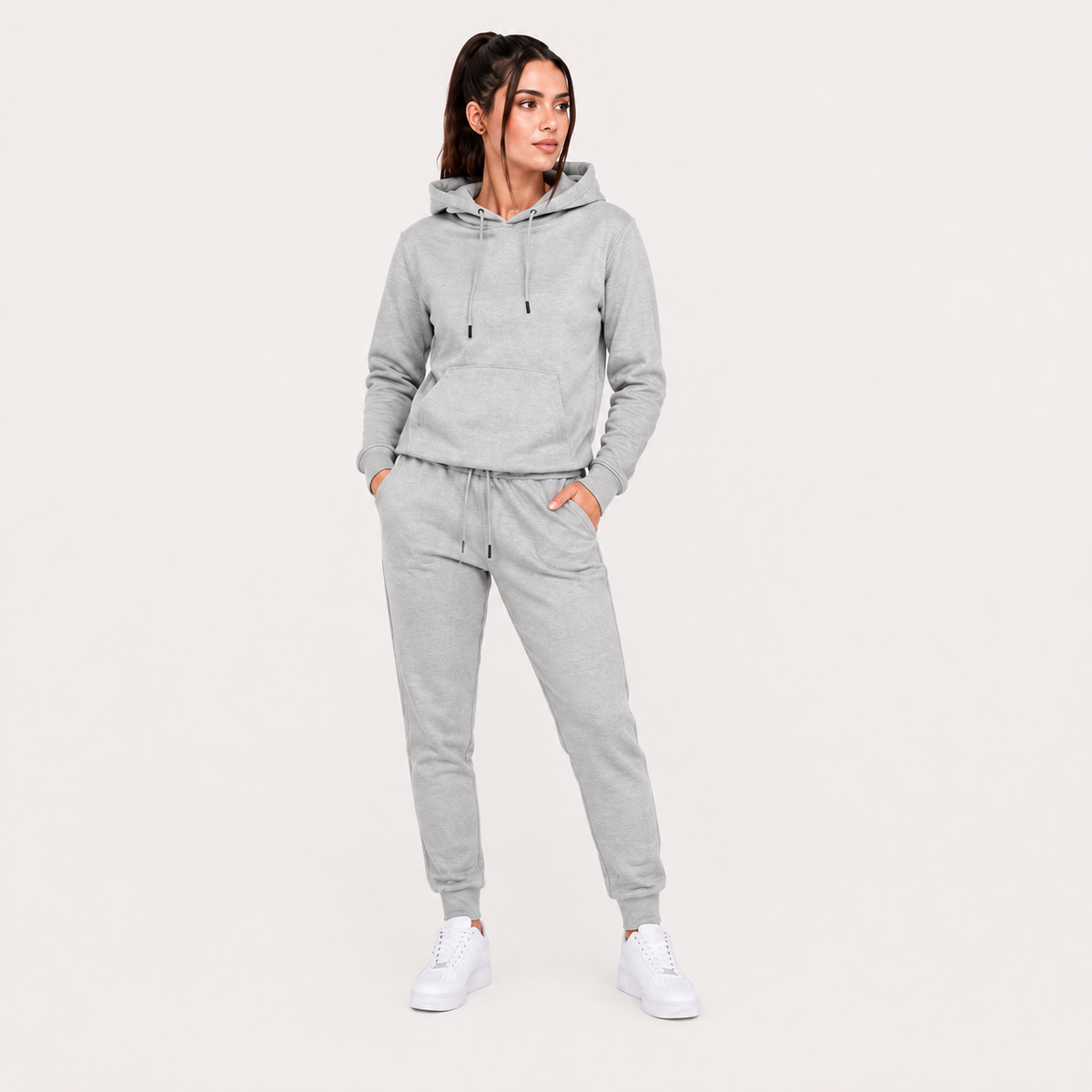 Women’s Premium Pullover Hoodie & Jogger Tracksuit