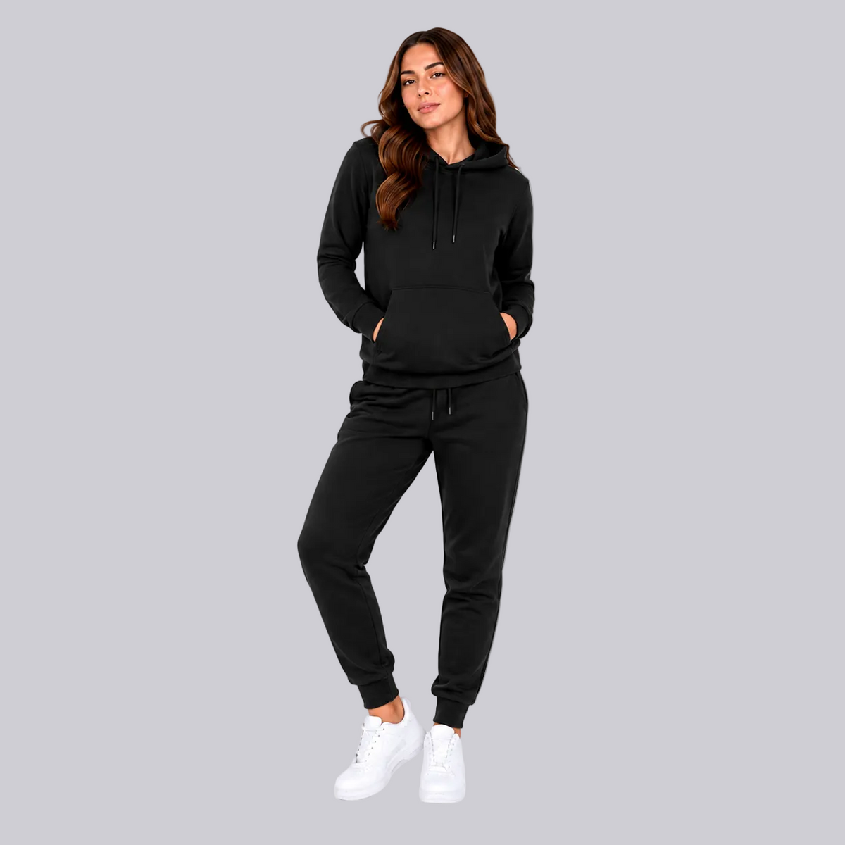 Women’s Premium Pullover Hoodie & Jogger Tracksuit