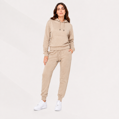 Women’s Premium Pullover Hoodie & Jogger Tracksuit