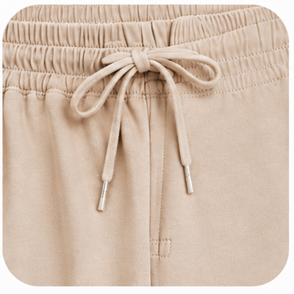 Men’s Beige Summer 2-Piece T-Shirt & Cargo Shorts Set