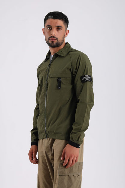 Mens over shirt zipper jacket designer jacket