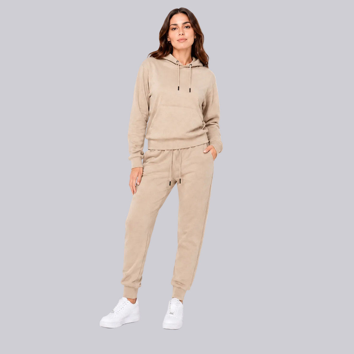Women’s Premium Pullover Hoodie & Jogger Tracksuit