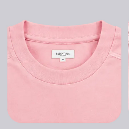 Men’s Pink Summer T-Shirt & Cargo Shorts Set