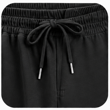 Men’s Black Summer 2-Piece T-Shirt & Cargo Shorts Set