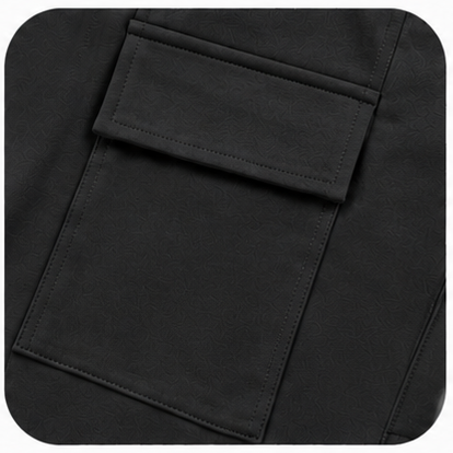 Men’s Black Summer 2-Piece T-Shirt & Cargo Shorts Set