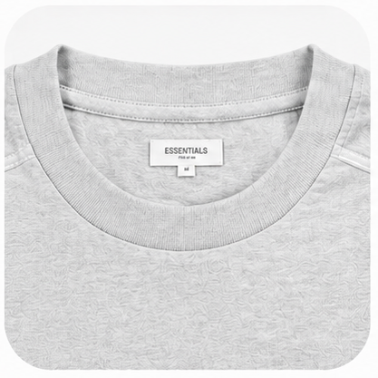 Men’s Light Gray Summer 2-Piece T-Shirt & Cargo Shorts Set