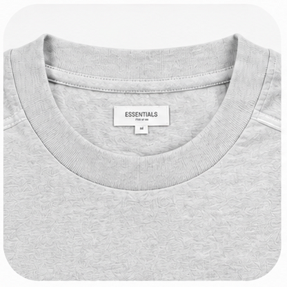 Men’s Light Gray Summer 2-Piece T-Shirt & Cargo Shorts Set